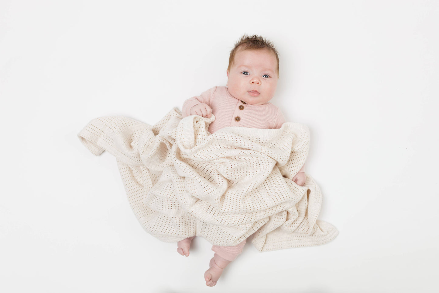 Cellular Blanket - Oatmeal