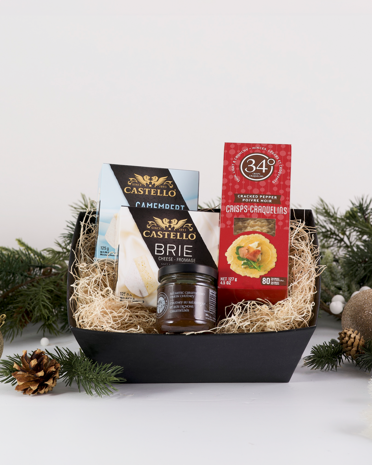Harper - Cheese & Crackers Gift Basket