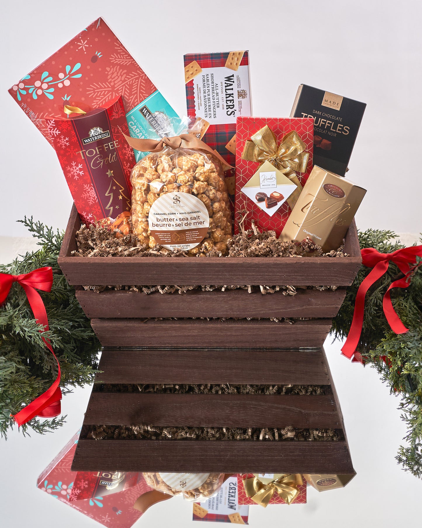 Gourmet Holiday Treats Gift Basket
