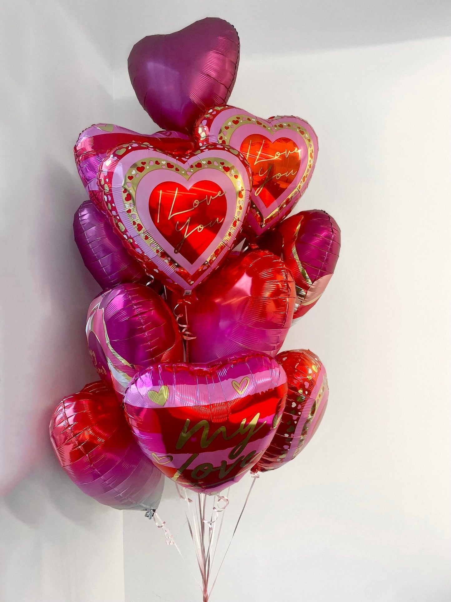 Ultra Luxe XL I Love You Hearts Bouquet