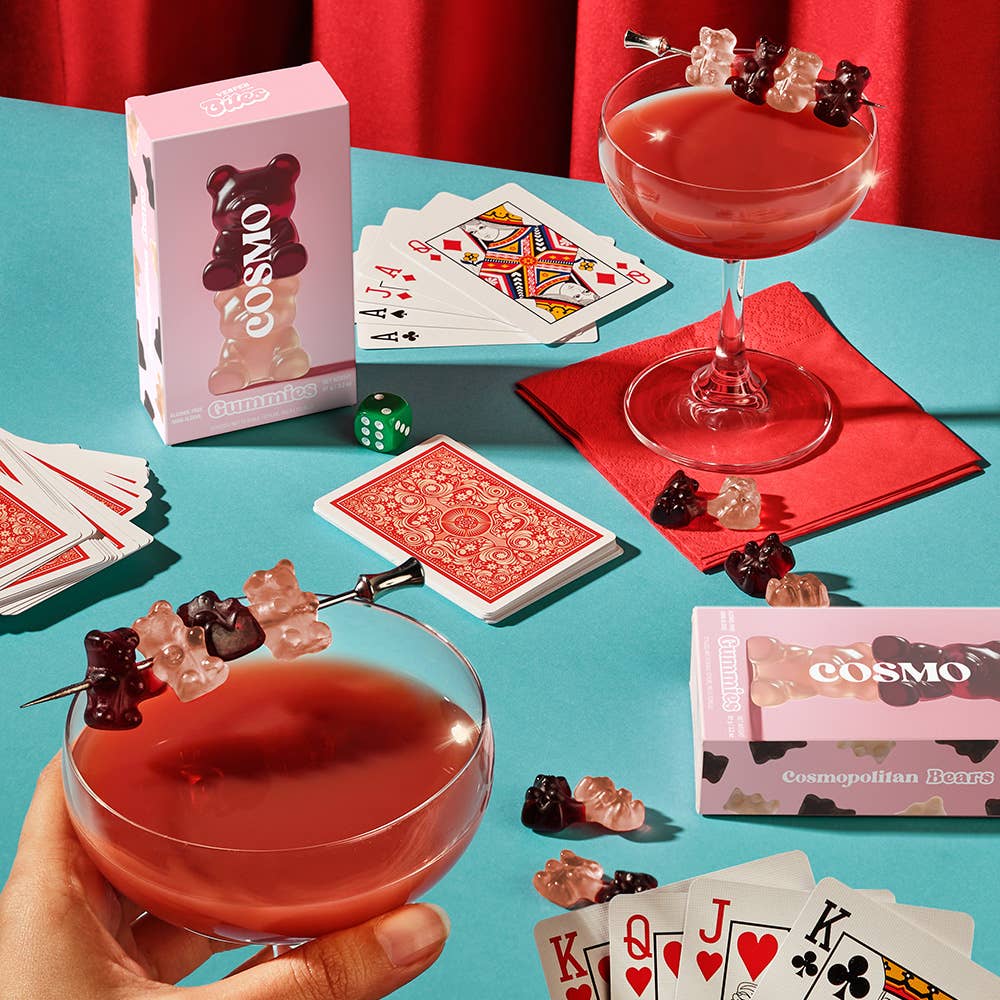 Cosmo Bears Gummies, Chewy Candies, Alcohol-Free