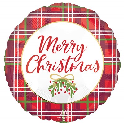 Merry Christmas - Helium Balloon