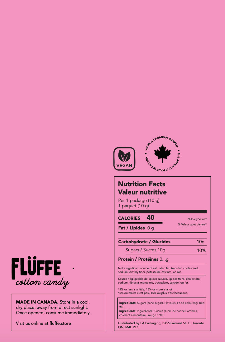 FLÜFFE COTTON CANDY | CLASSIC PINK