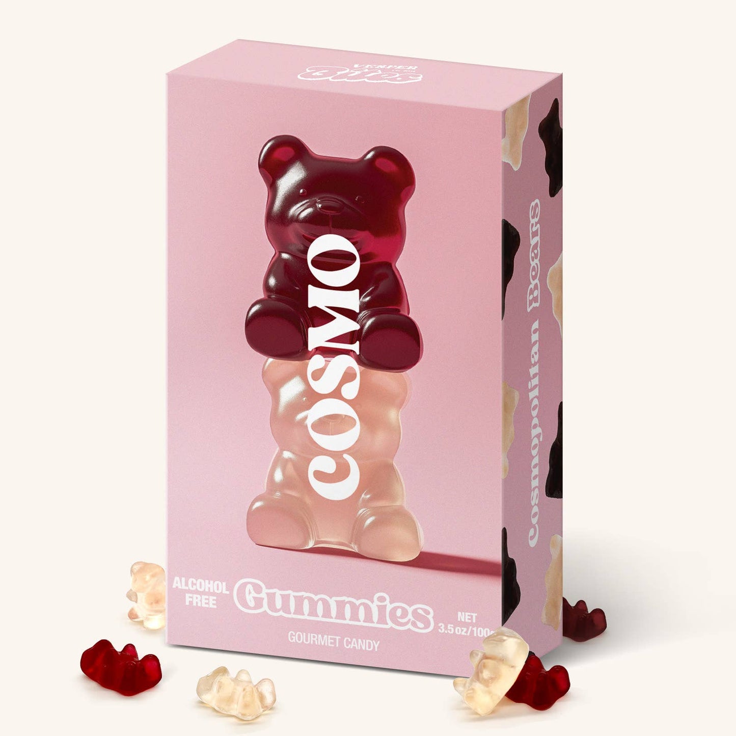 Cosmo Bears Gummies, Chewy Candies, Alcohol-Free