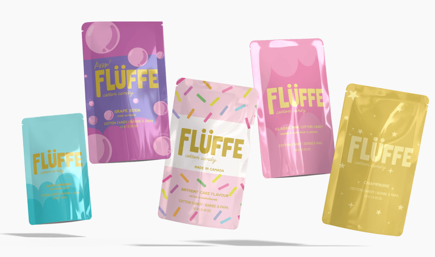 FLÜFFE COTTON CANDY | BIRTHDAY CAKE