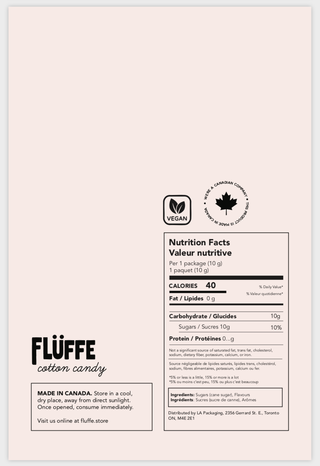 FLÜFFE COTTON CANDY | BIRTHDAY CAKE