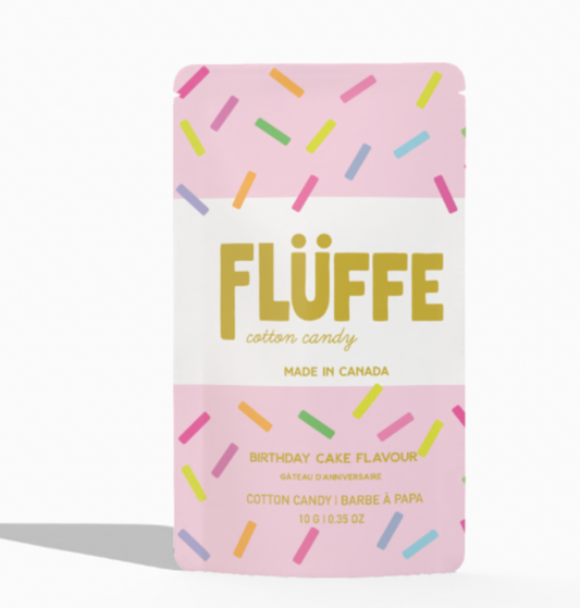 FLÜFFE COTTON CANDY | BIRTHDAY CAKE