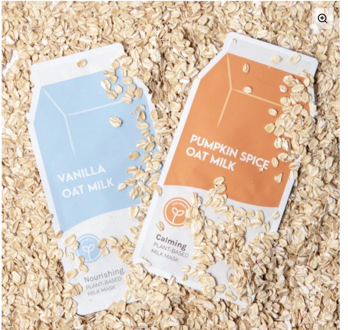 Pumpkin Spice Oat Milk Hydrating Plant-Based Milk Sheet Mask