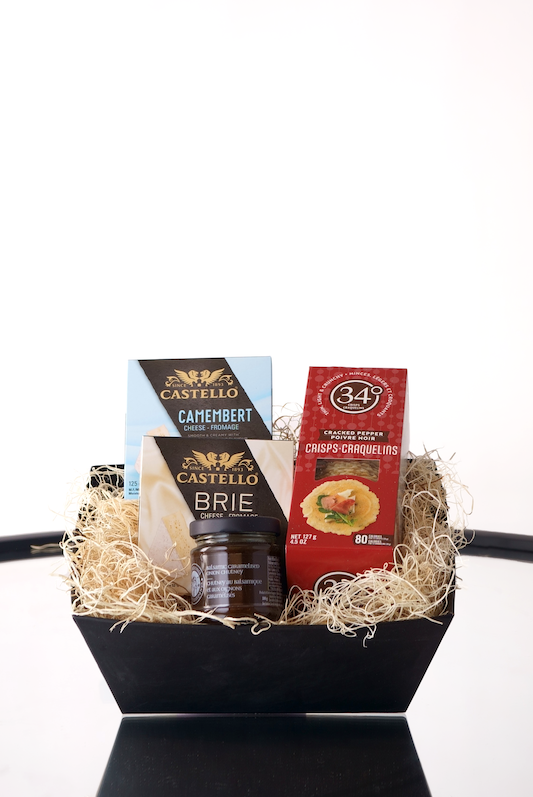 Harper - Cheese & Crackers Gift Basket