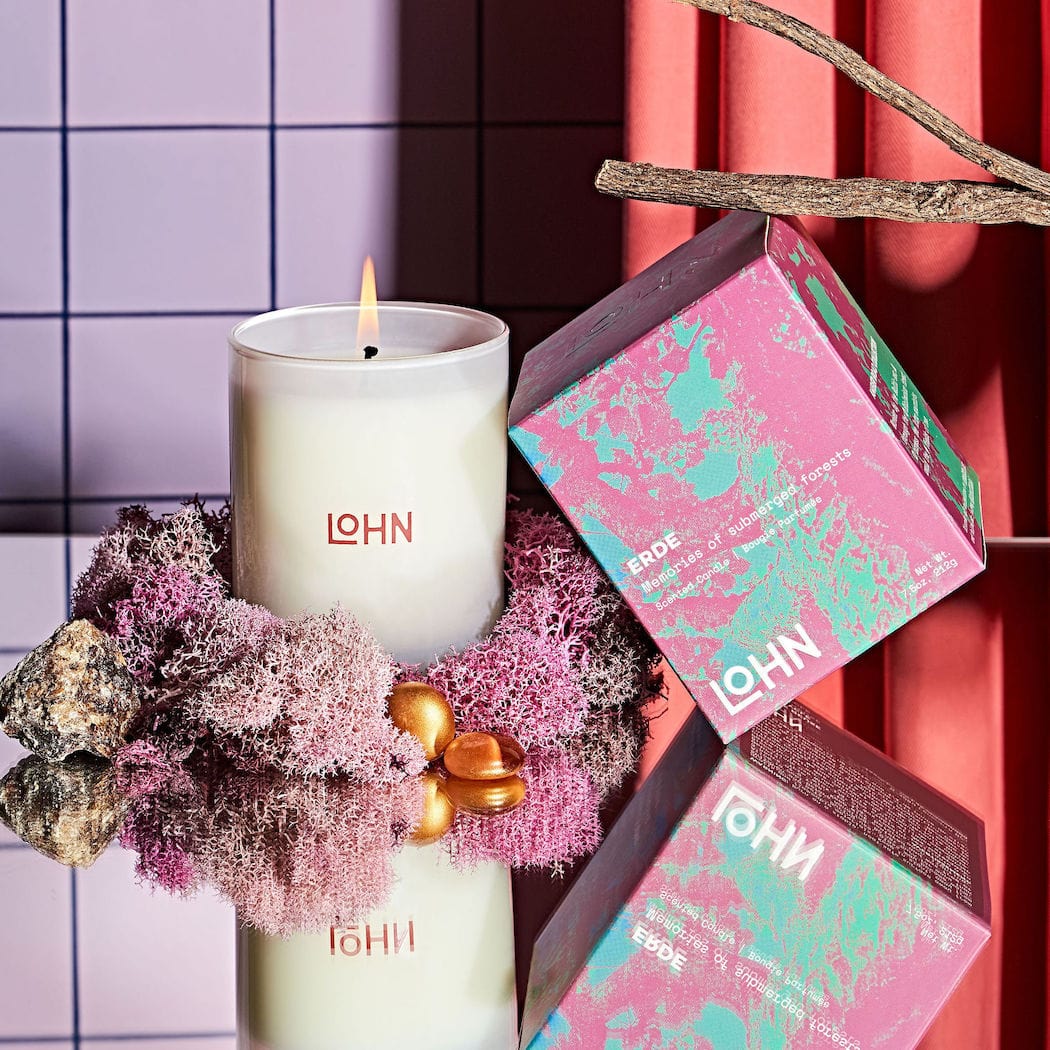LOHN Candle - Erde Amber & Vetiver