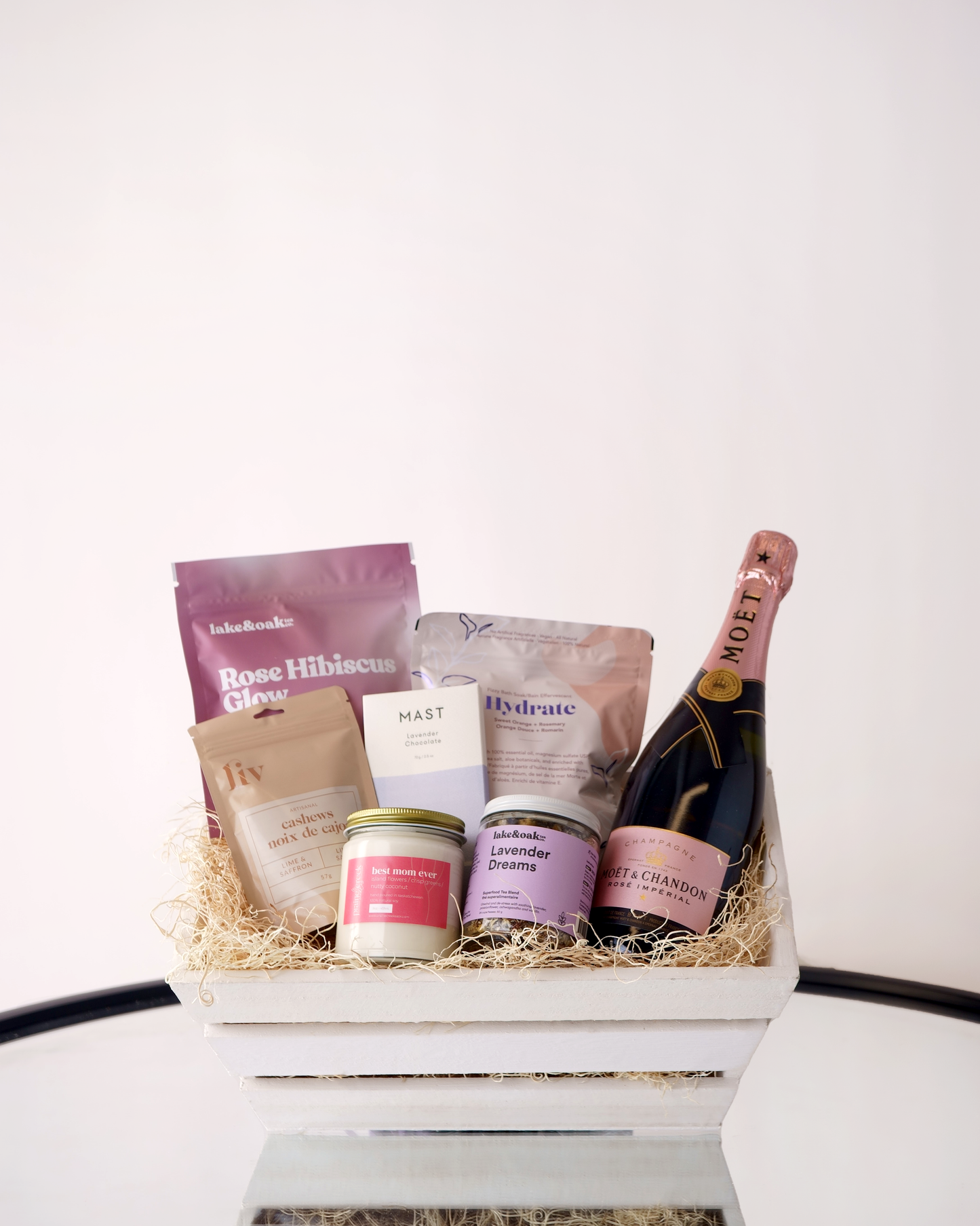 Deluxe Wellness Girl Gift Basket