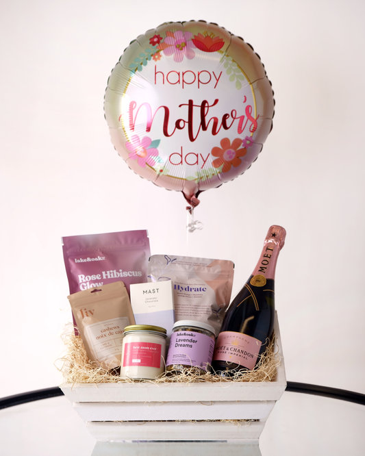 Deluxe Wellness Mothers Day Gift Basket