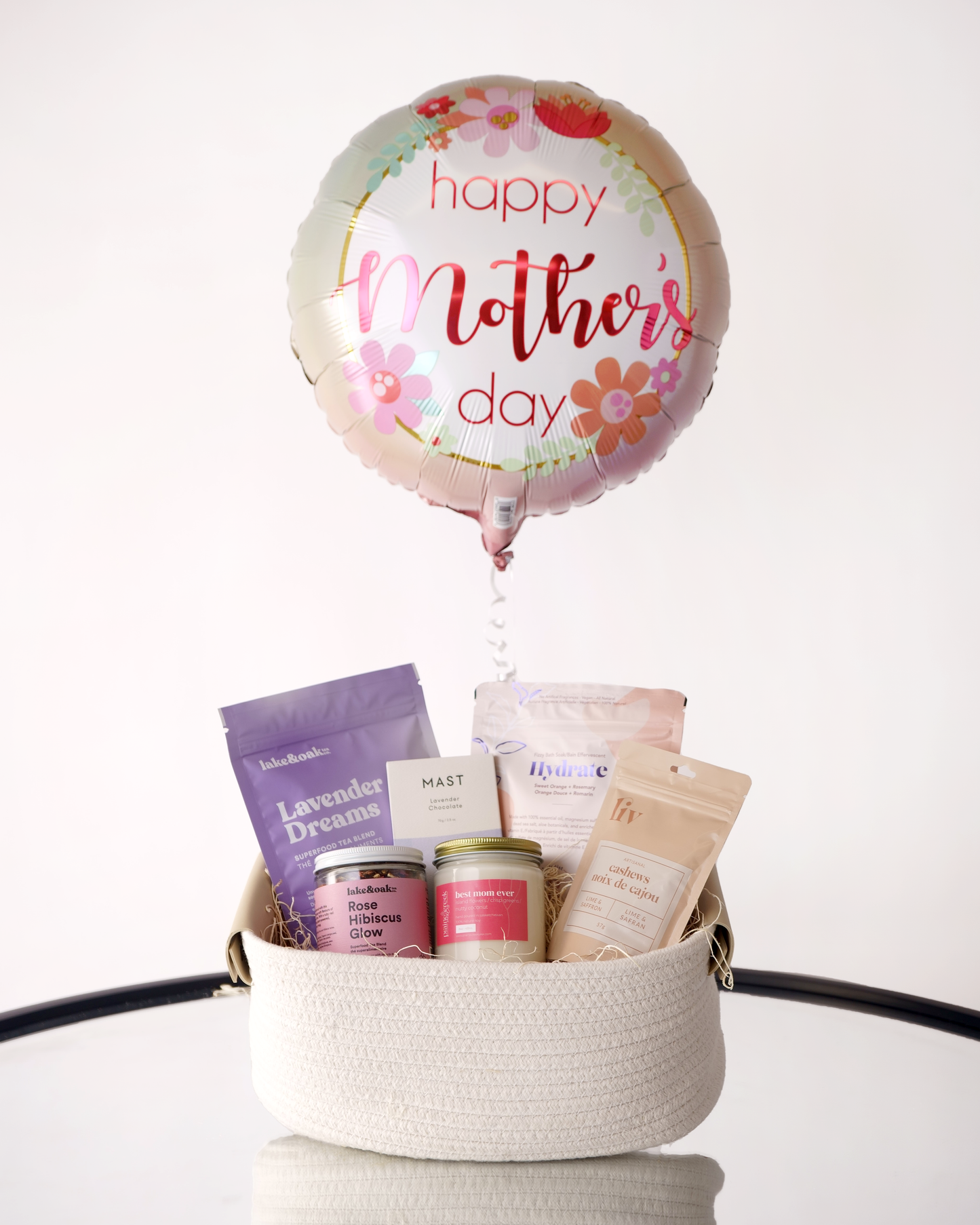 Wellness Mothers Day Gift Basket