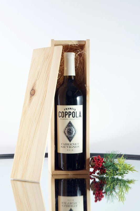 Wine Gift in Wooden Box